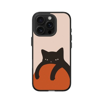 iPhone 16 Pro Clear (相機按鈕) 酷墨灰 - ilovedoodle (Lim Heng Swee) - The Sun and Cat - 太陽與貓