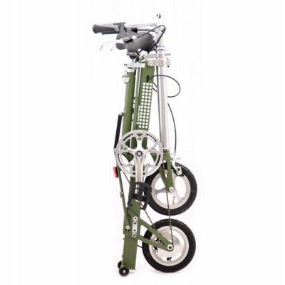 C038 CARRY ME 折り畳み自転車タイヤソリッド8インチ収納袋付