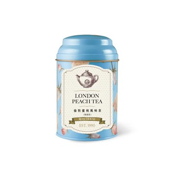 【古典玫瑰園】倫敦蜜桃風味茶 110g / 罐