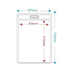 TA-048平口直式證件套(100入/包)