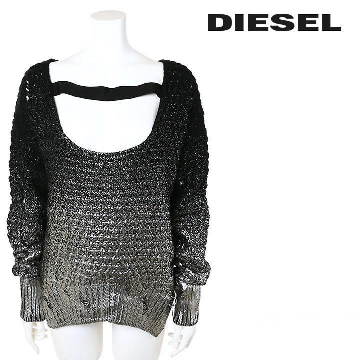 DIESEL - ディーゼル ダメージ加工ニット メンズ Mの通販 by