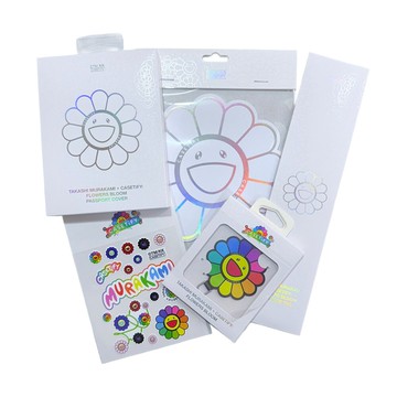 村上隆 x Casetify 護照套組合包A 護照套 行李帶 手機墊片 明信片 貼紙 CTF-36716497-A