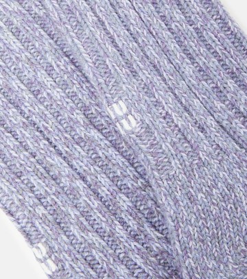 Miu Miu Logo cashmere and wool socks