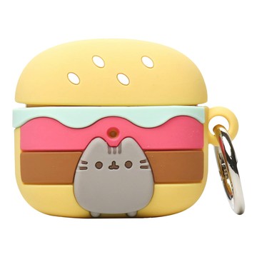 iFace 日本  x Pusheen AirPods 3 專用 胖吉貓限量聯名款保護殼 - 漢堡