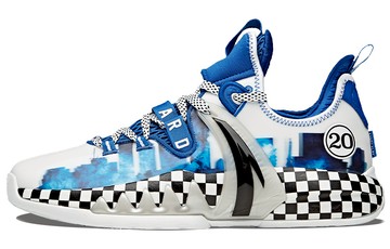 ANTA HYWARD GH2 RACING BASKETBALL SHOES WHITE AND BLUE