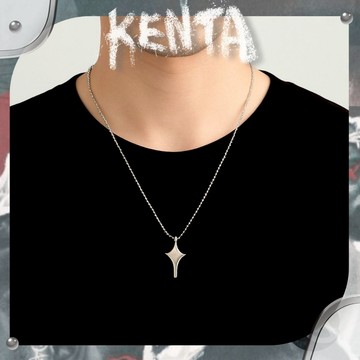 【Y2K首選】閃星符號項鍊 百搭簡約 中性飾品配件 情人節禮物 韓系街頭風格 KENTA