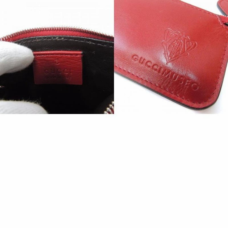 GUCCI グッチ310094 GUCCI MUSEO キーケース コインケース レザー ユニ  