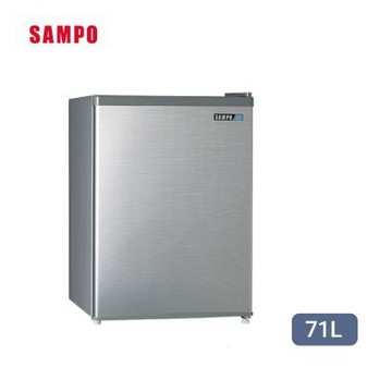 SAMPO聲寶 71公升一級變頻獨享系列單門小冰箱[箱損品]送基本安裝+舊機回收