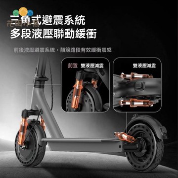 滑板車 代步車 機車 折叠車 AOVOPRO S9 可折疊電動滑板車成人代步便攜式鋰電池二輪滑板車 八折減免 特價出 可開發票