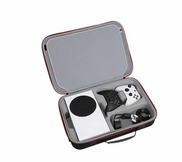 [5大陸直購] 收納包 含背帶適 Xbox Series S 主機 手把 保護殼 有網袋 內托可移除 RLE-XSX_S