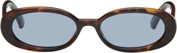 Le Specs SSENSE 独家发售棕色 Outta Love 太阳镜