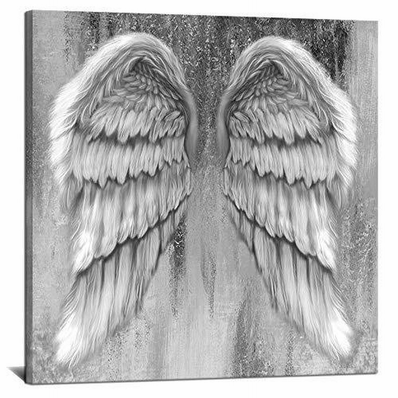 抽象画 白黒 キャンバス ウォールアート 天使の翼 絵画 寝室 リビングルーム 現代的 バスルーム 壁アート ピクチャーギフト 壁装飾 キャンバスプリ 通販 Lineポイント最大0 5 Get Lineショッピング