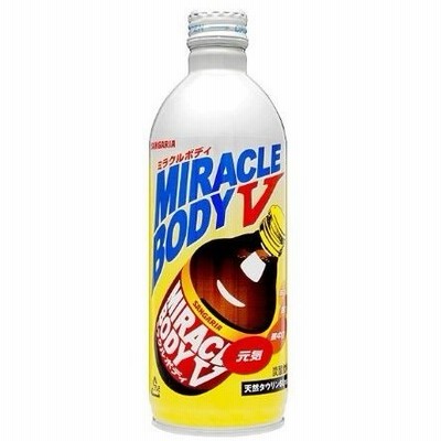 ミラクルボディ　500ｇボトル缶　1ケース24本　サンガリア　
