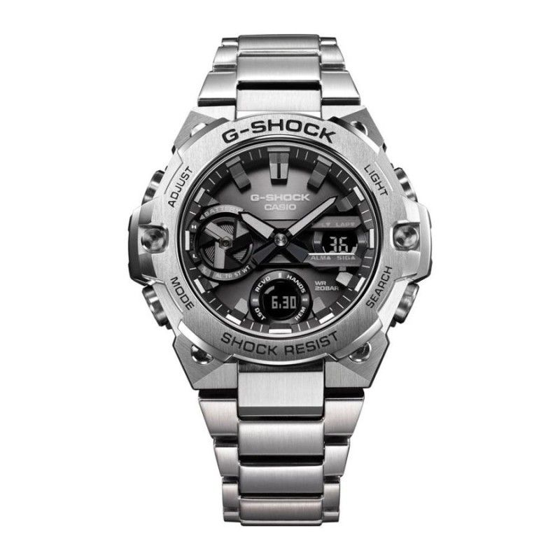 G-SHOCK ジーショック 腕時計 G-STEELソーラーBluetooth カーボン