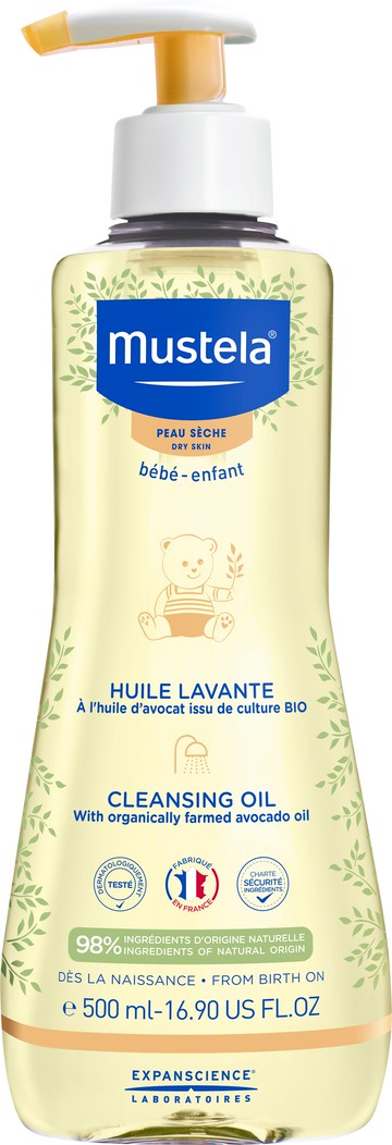 Mustela Cleansing Oil for Dry Skin 500ml