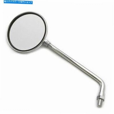 Mirror Triumph T140後期スタイルラウンドクロームミラー Triumph T140 Late Style Round Chrome Mirror