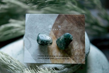 CRACK | 礦物系耳環 |  EARRINGS