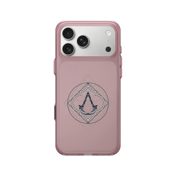 iPhone 17 Pro Max Clear (相機按鈕) 晶醺玫 - Assassin's Creed - Assassin's Creed Mirage® - Logo Crest