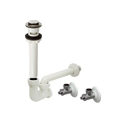 面盆給排水配件組 P型塑膠款