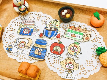 咕咕(good good)雞好年貼紙包