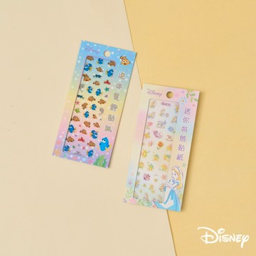迪士尼｜迪士尼迷你裝飾貼 玩具總動員 維尼 愛麗絲 Tsum 貼紙 裝飾 指甲貼 NP625