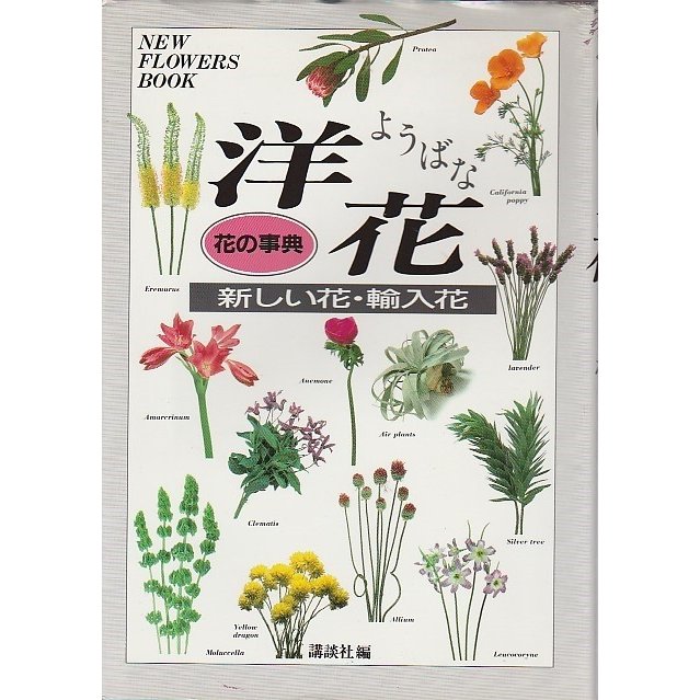 花の事典 洋花 ―新しい花・輸入花