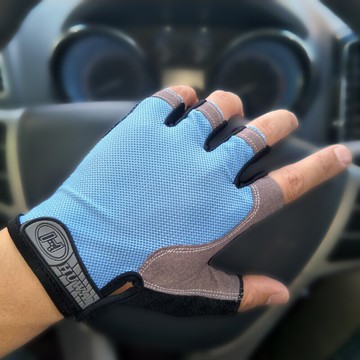 男士運動半指高爾夫手套夏季健身登山透氣騎行釣魚露指手套女