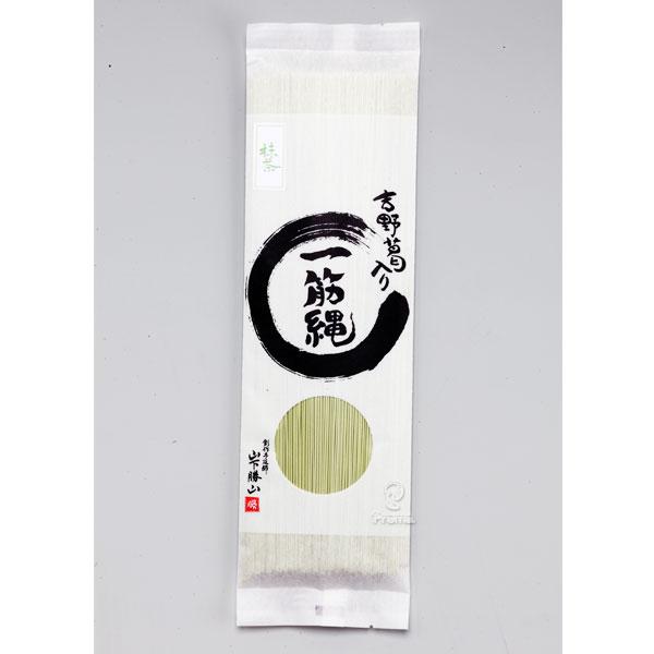 三輪山勝製麺   一筋縄　抹茶そうめん 170g