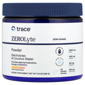 Trace, ZEROLyte 粉，鹹香熱帶風味，11.9 盎司（336 克）