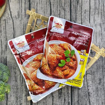 【田師傅】仁當/巴東（乾咖哩）南洋咖哩即煮醬料包-4包組合_廠商直送