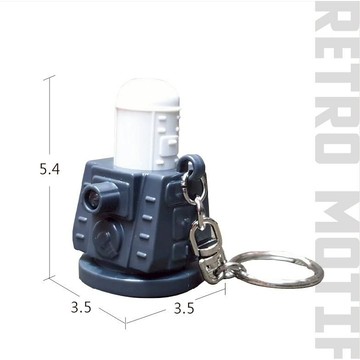 RETRO MOTIF 方陣快砲LED燈鑰匙圈 LED Keychain-CIWS Style