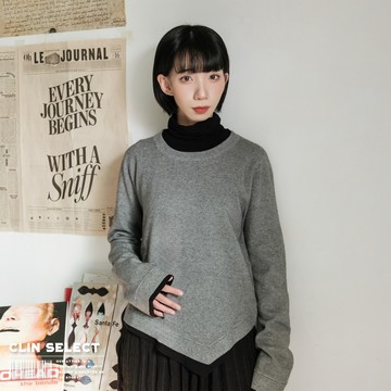 西林 CLIN｜選物｜ 撞色拼接打底毛衣_三色 / G-0010 女版 長袖 秋冬 貼身 親膚