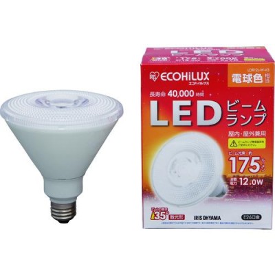 アイリス LDR8L-W-V4 LED電球 ビームランプ 75形相当 電球色 新入荷