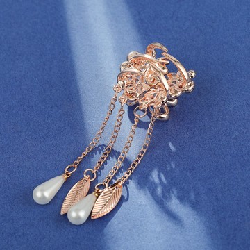 仙氣流蘇發夾女復古抓夾劉海后腦勺發卡頭發夾子頭飾小號發抓發飾