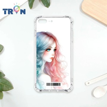 TRON IPhone 7/8 PLUS 不愛笑的女孩 四角防摔載具殼 軟殼 手機殼