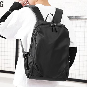 輕便休閑背包男簡約旅行包電腦雙肩包時尚潮流男包大學生書包潮包