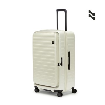 【LOJEL CUBO】29.5吋上掀式擴充胖胖箱-亞麻白