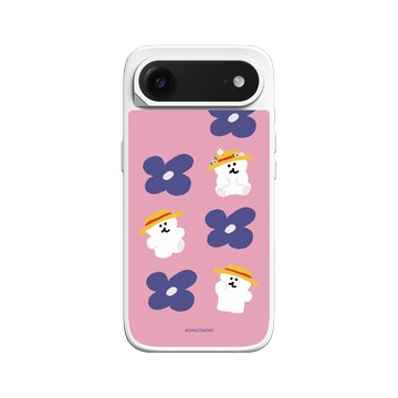 iPhone Air SolidX 白 - Dinotaeng - 快樂的 BOBO