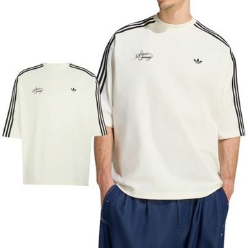 Adidas Og Tee 男款 白色 三葉草 印花 T恤 運動 休閒 短袖 LD3868
