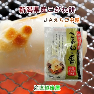  新潟県 JAえちご中越農協産 杵つきこがね餅 360g(8枚入)合計3パック シングルパック包装 送料無料