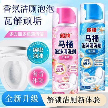 🛒臺灣24h🌳馬桶清潔劑強效去漬除垢浴室泡沫型潔廁寶液清香型清潔劑套裝
