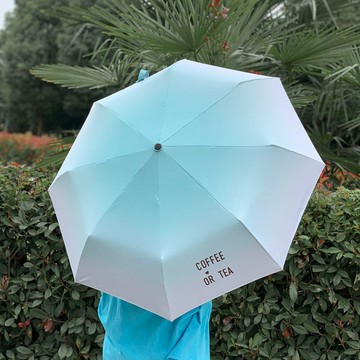 台灣-出貨💖太陽傘韓國小清新晴雨兩用折疊雨傘黑膠防曬傘防紫外線遮陽傘男女