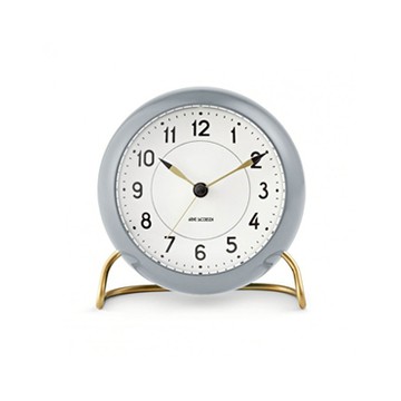AJ 柔情桌鐘（Station、淺灰）
