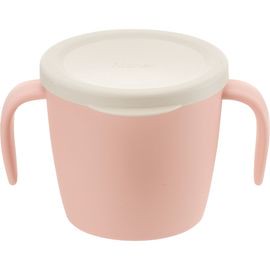 Richell利其爾TLI雙層可拆式不鏽鋼雙耳杯(附蓋)(4945680201735粉) 353元