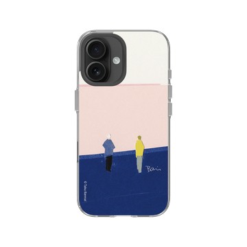 iPhone 16 Clear Case（相機按鈕） 透明 - Taku Bannai 坂内拓 - Focus｜並肩的距離