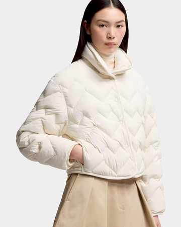 MONCLER Senevee 心形絎縫短版羽絨外套 - I