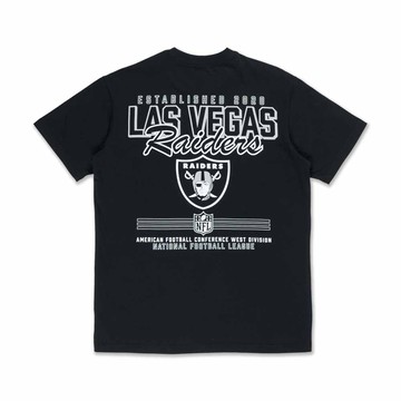 NEW ERA 男女 短袖上衣 ESSENTIAL FW25 拉斯維加斯突襲者 黑 NE14701220