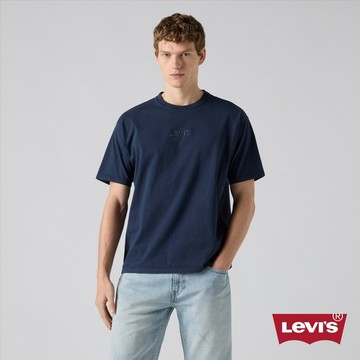 Levi's® 復古版型圖案T恤 男生上衣 人氣新品 87373-0450