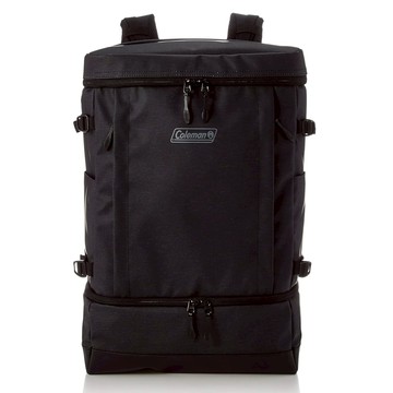 Coleman 日本版 Shield 35 2Layer 底部隔層 超大型 麻黑色 防水 電箱包 男包 背包 旅行包