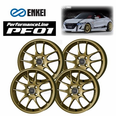 ENKEI エンケイ PF01 (ゴールド/フロントフェイス) 5.0J x 16